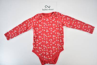 Christmas reindeer long sleeve bodysuit